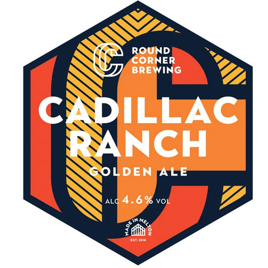 Cadillac Ranch beer artwork