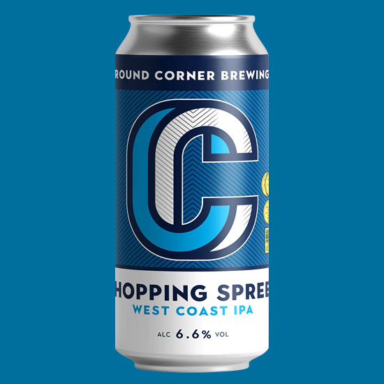 Hopping Spree beer artwork