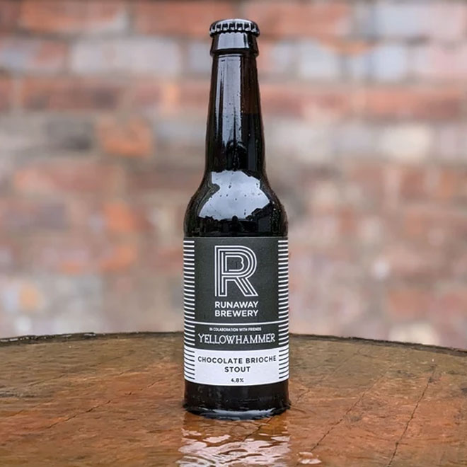 Chocolate Brioche Stout beer artwork
