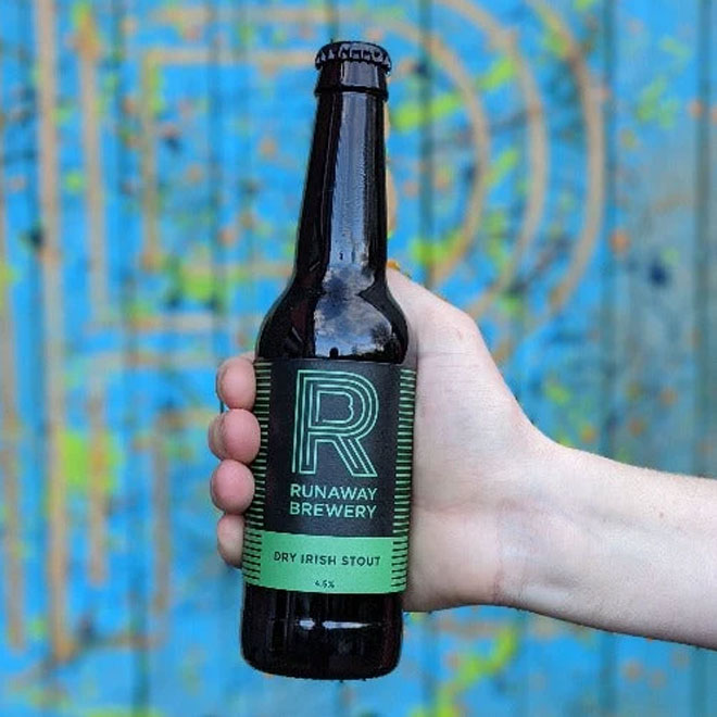 Dry Irish Stout beer artwork