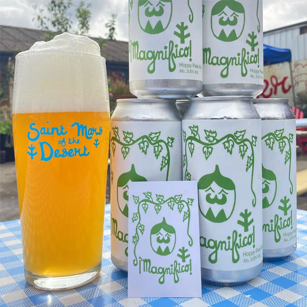 Magnifico! beer artwork