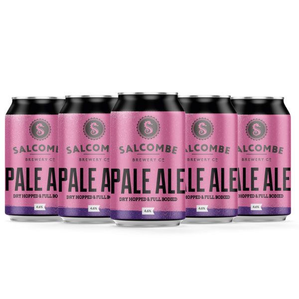 Salcombe Pale Ale beer artwork