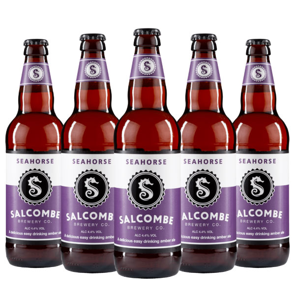 Seahorse beer artwork