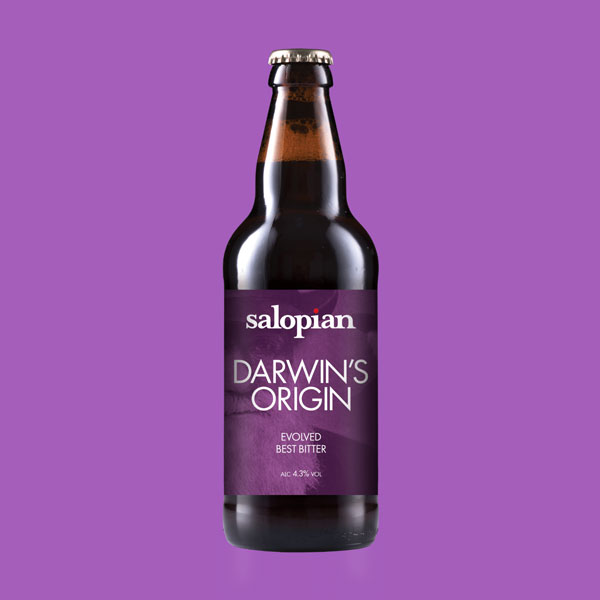 Darwin's Origin beer artwork