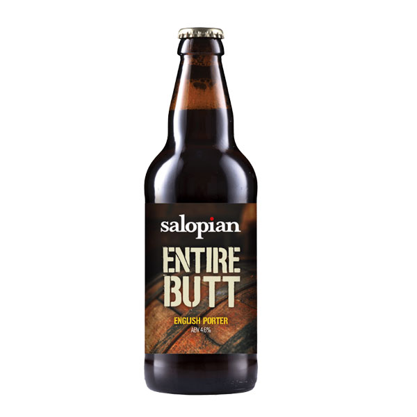 Entire Butt beer artwork
