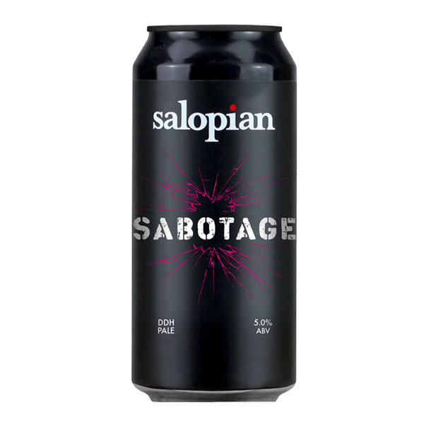 Sabotage beer artwork