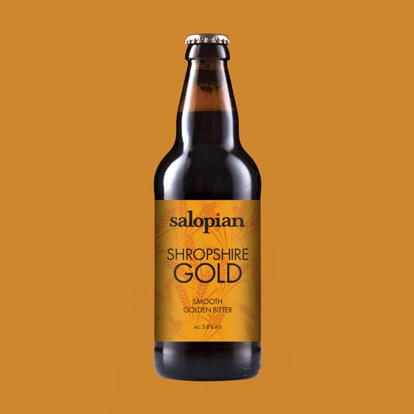 Shropshire Gold beer artwork