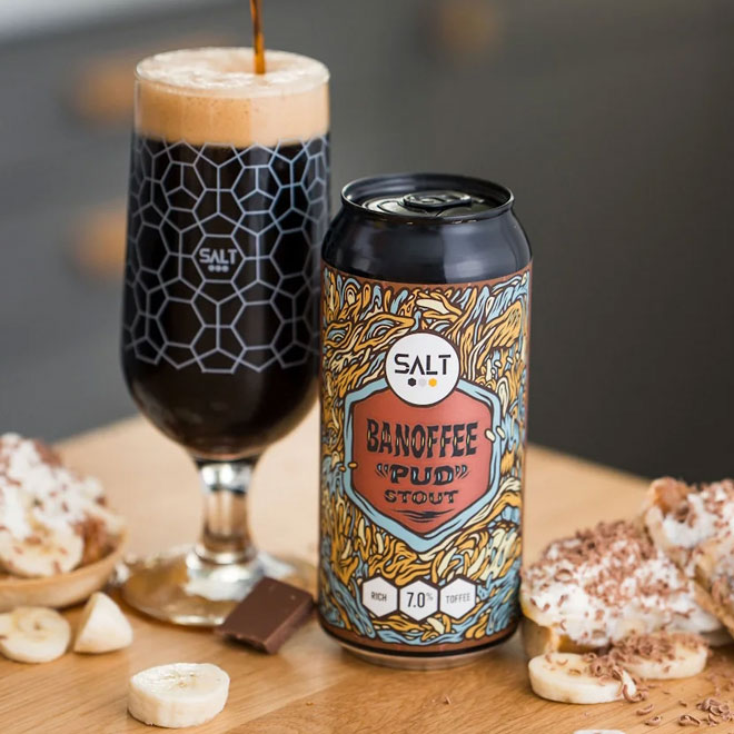 Banoffee beer artwork