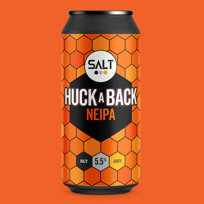 Huckaback beer artwork