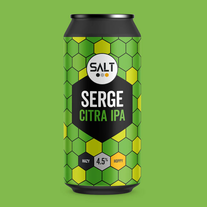 Serge beer artwork