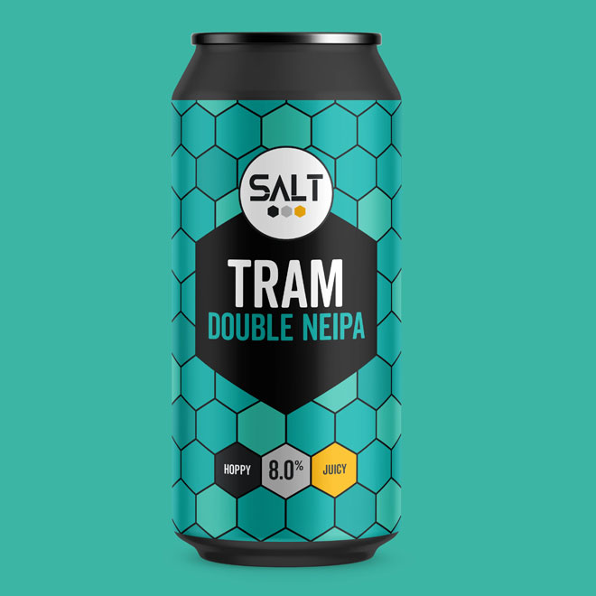 Tram beer artwork