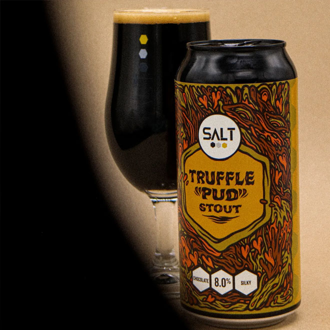 Truffle Pud beer artwork