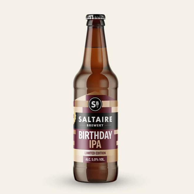 Birthday IPA beer artwork