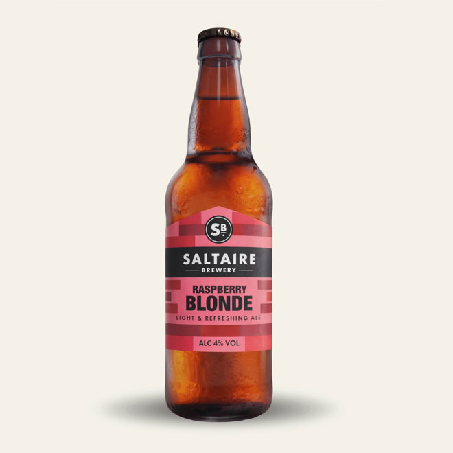 Raspberry Blonde beer artwork