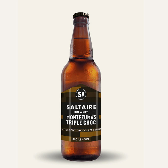 Triple Chocolate Stout beer artwork