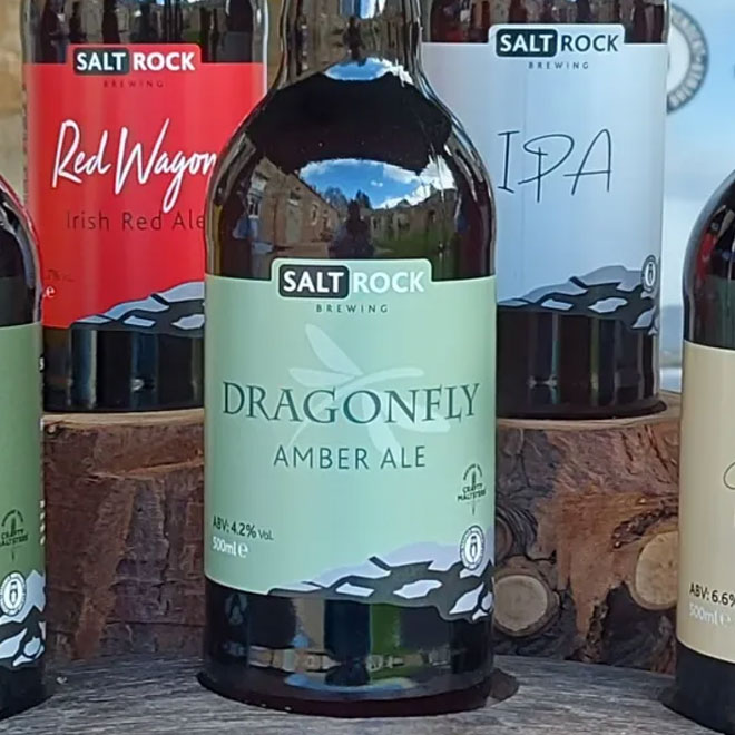 Dragonfly beer artwork