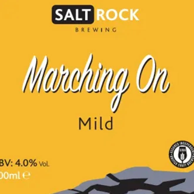 Marching On beer artwork