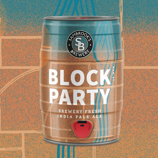 Block Party beer artwork