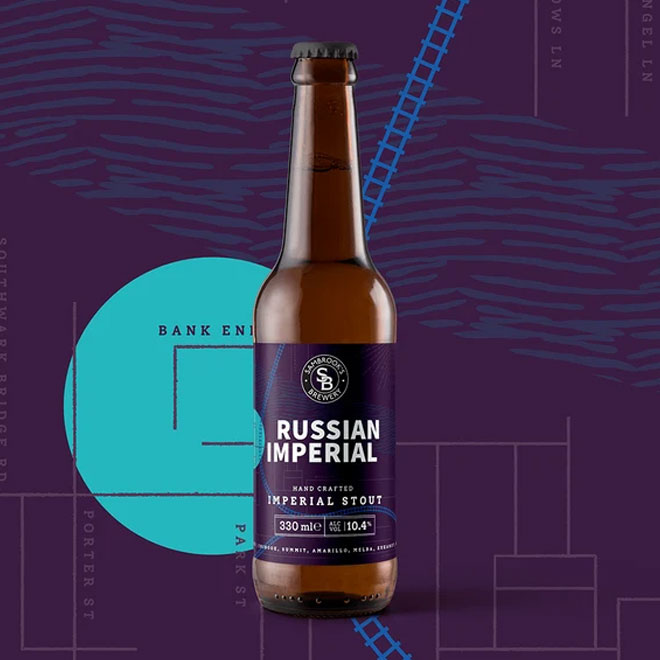 Imperial Stout beer artwork
