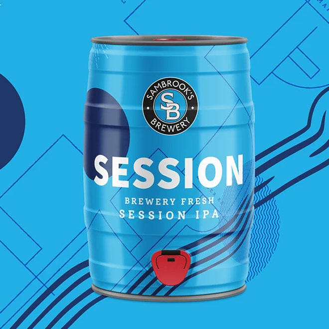 Session IPA beer artwork