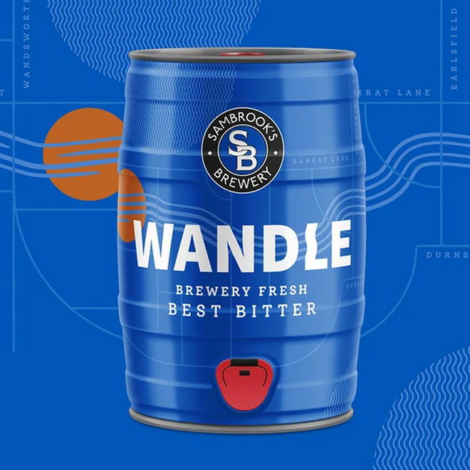 Wandle beer artwork
