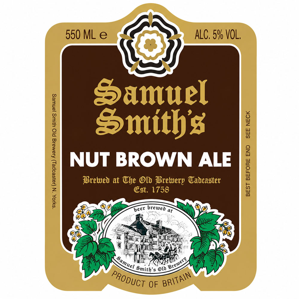 Nut Brown Ale beer artwork