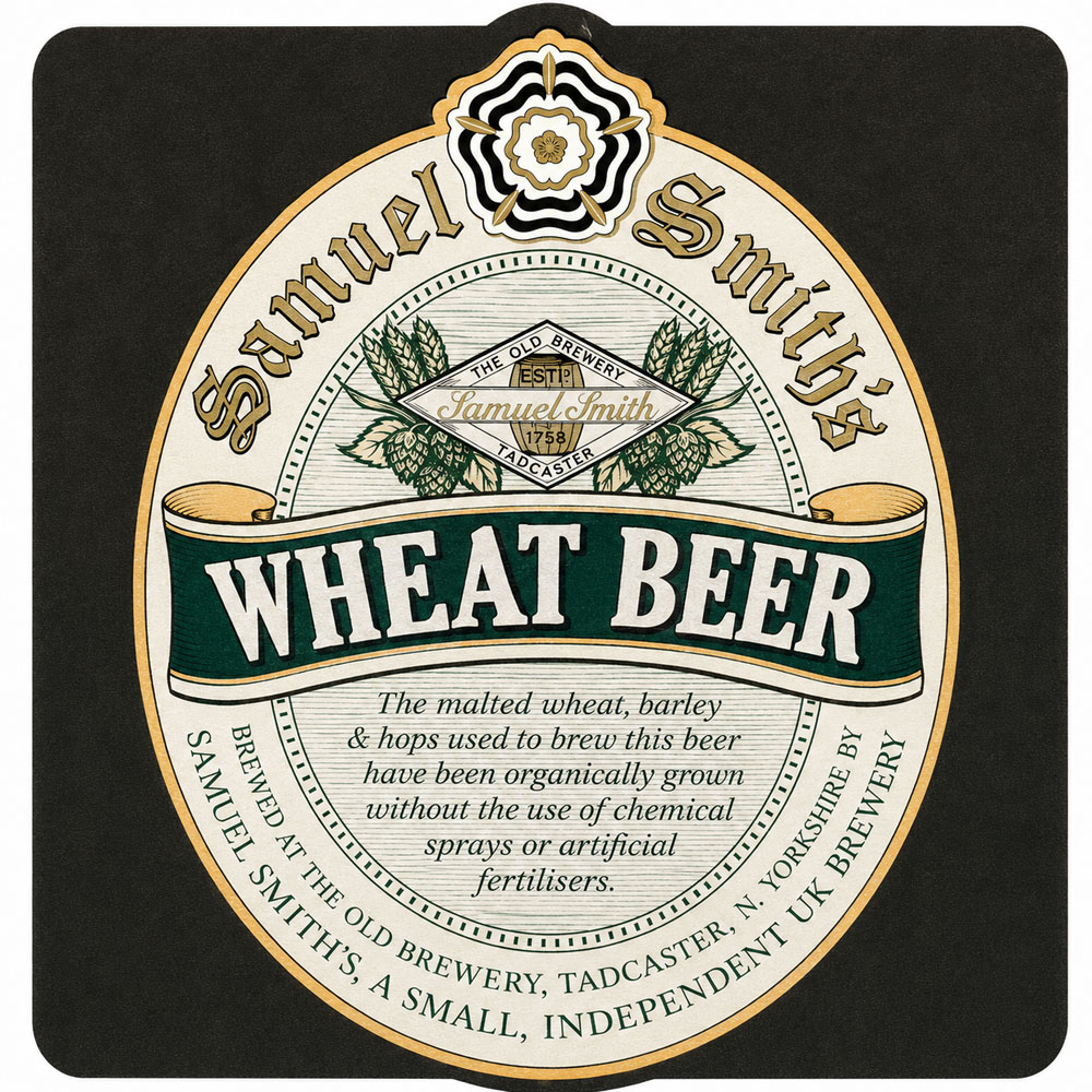 Organic Wheat Beer beer artwork