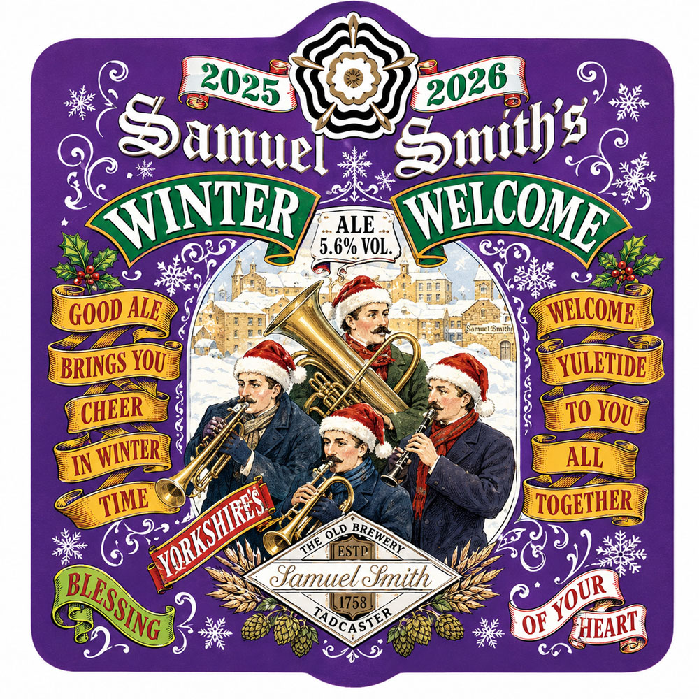 Winter Welcome Ale beer artwork