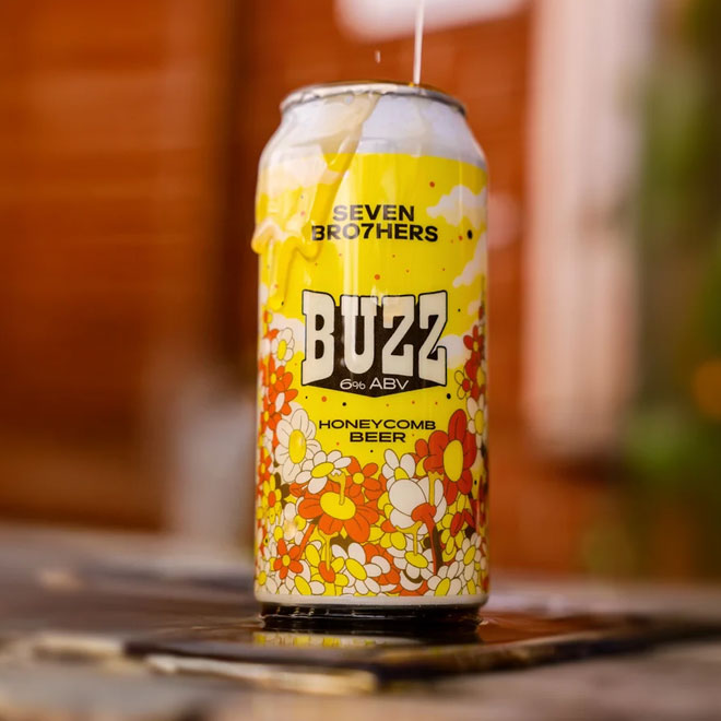 Buzz beer artwork