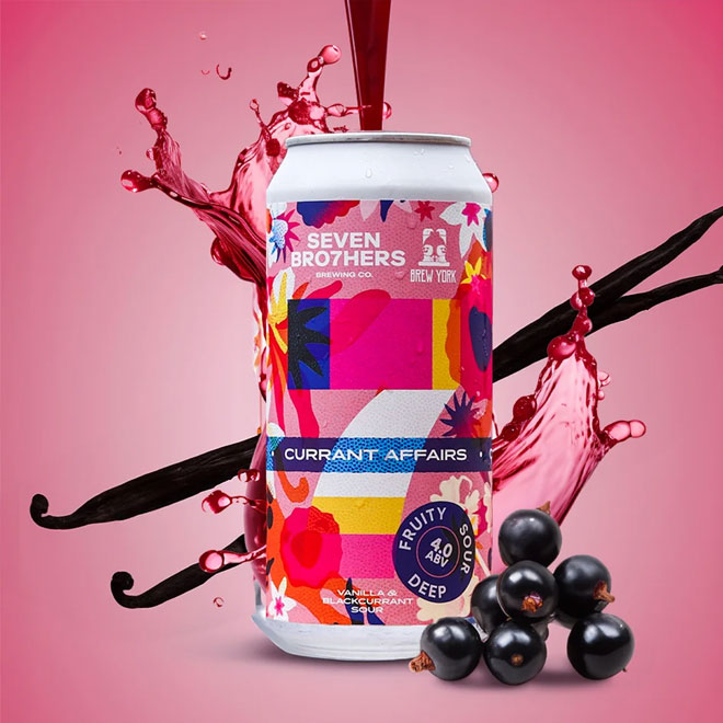 Currant Affairs beer artwork