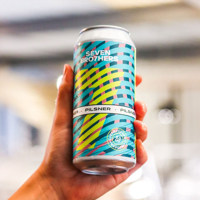 Artwork for Pilsner by SEVEN BRO7HERS Brewing Co