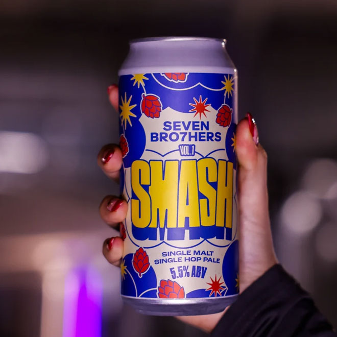 Smash Vol. 1 beer artwork