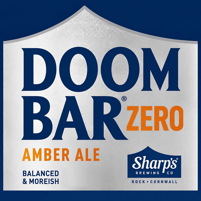 Doom Bar Zero beer artwork