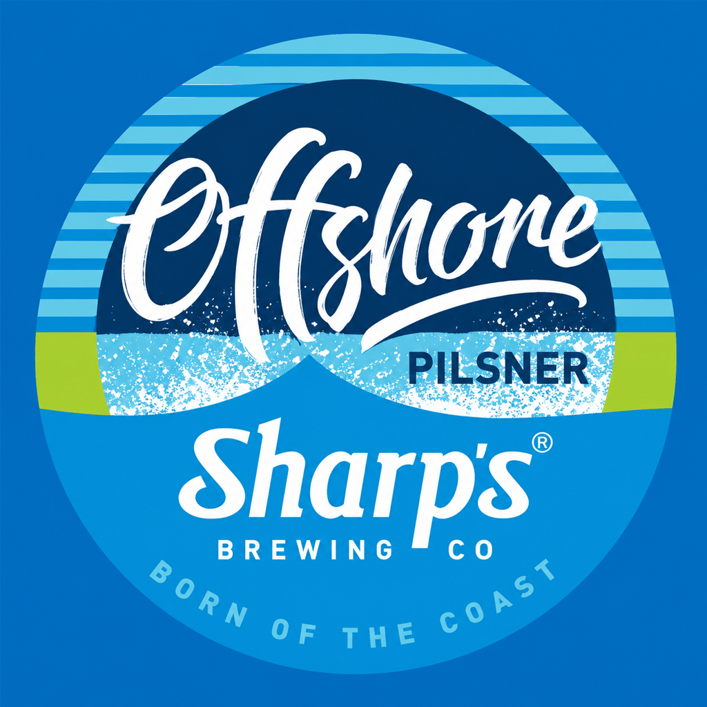 Offshore Pilsner beer artwork