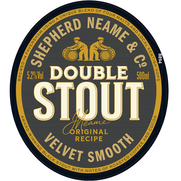 Double Stout beer artwork