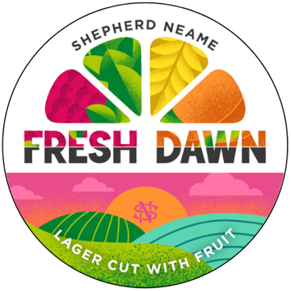Fresh Dawn beer artwork
