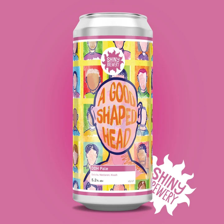 A Good Shaped Head beer artwork