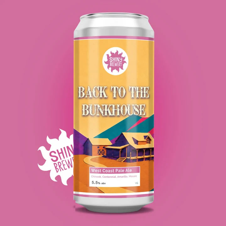 Back to the Bunkhouse beer artwork