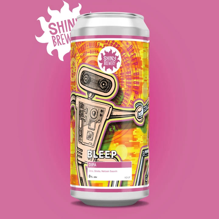 Bleep beer artwork