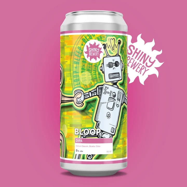 Bloop beer artwork