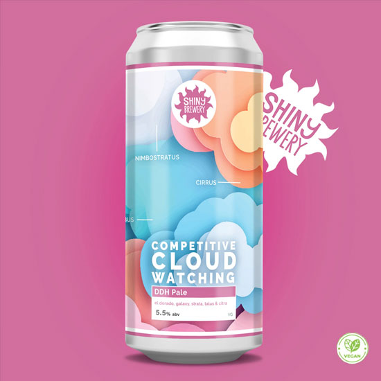 Artwork for Competitive Cloud Watching by Shiny Brewery