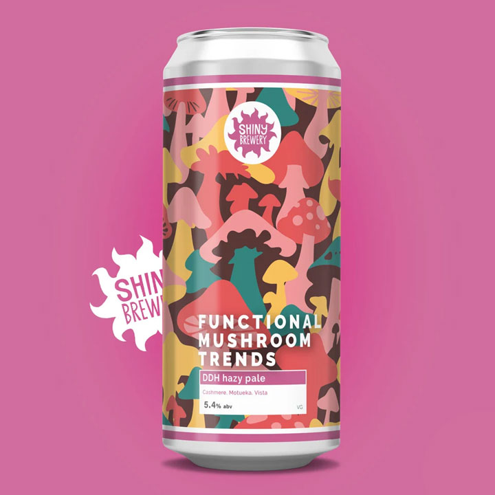 Functional Mushroom Trends beer artwork