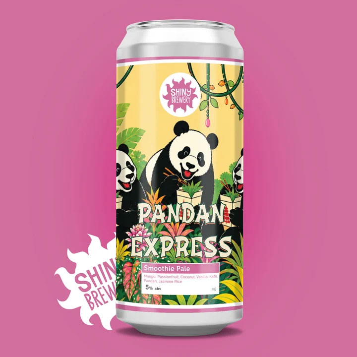 Pandan Express beer artwork