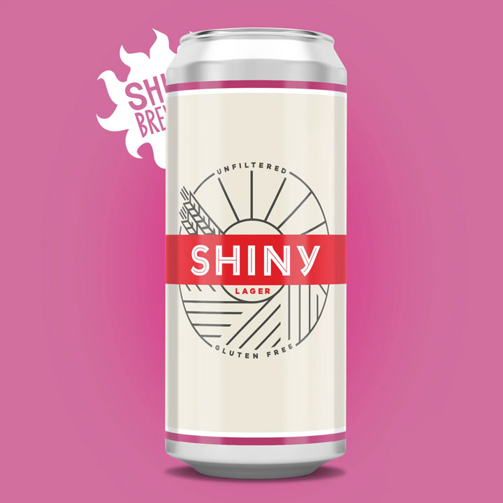 Shiny Lager beer artwork