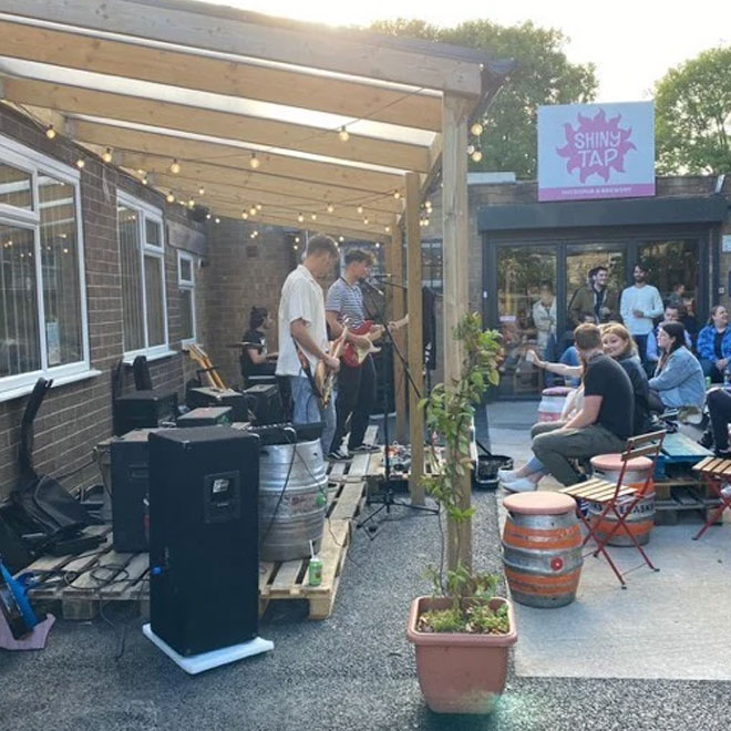 The Shiny Tap taproom