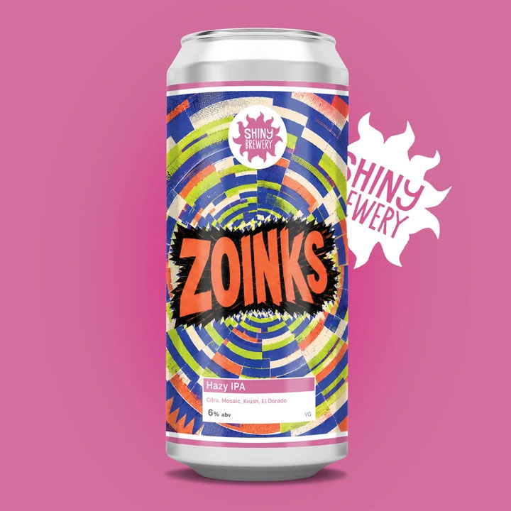 Zoinks beer artwork