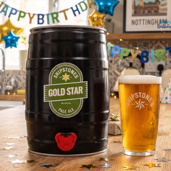 Gold Star beer artwork