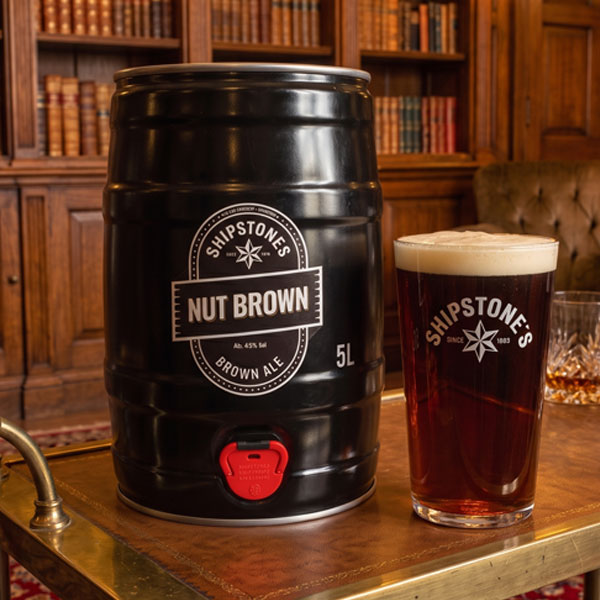 Nut Brown beer artwork