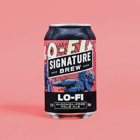 Lo-Fi beer artwork