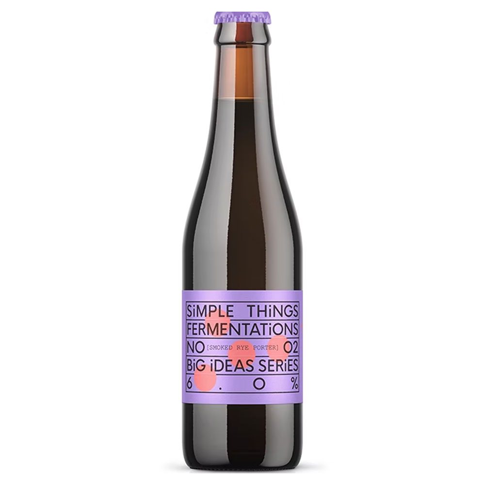 BIS002 Smoked Rye Porter beer artwork